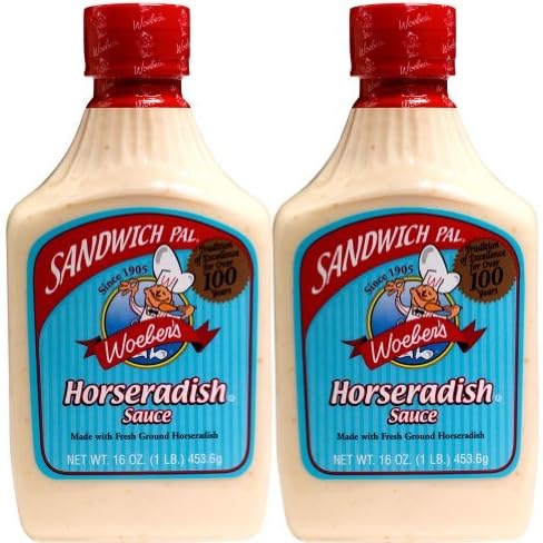 Pack Of 2 Sandwich Pal Horseradish Sauce, 16 oz