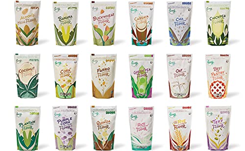 Pereg Chickpea Flour (16 Oz) - Multipurpose Flour - Naturally Gluten Free - Non Gmo - For Cooking, Baking, Coating & Thickening