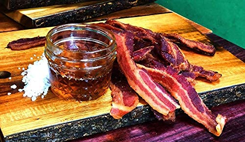 Jurassic Jerkey Carnivore Candy Bacon Jerky, Old Fashioned Maple Flavor, 2 Ounce Pack