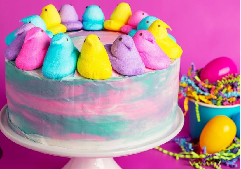 Peeps Easter Marshmallow Chicks, Variety Pack, 10 Count (Assorted Flav ...