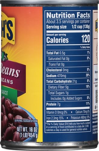 Bushs Best Chili Beans Kidney Beans in Mild Chili Sauce, 16 oz