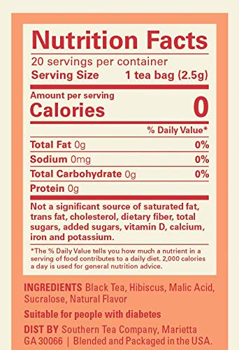 Southern Breeze Cold Brew Sweet Iced Tea 2-Pack (Peach)