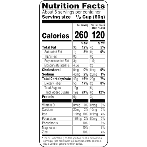 Bear Naked Granola Cereal, Breakfast Snacks, Maple Pecan (6 Bags)