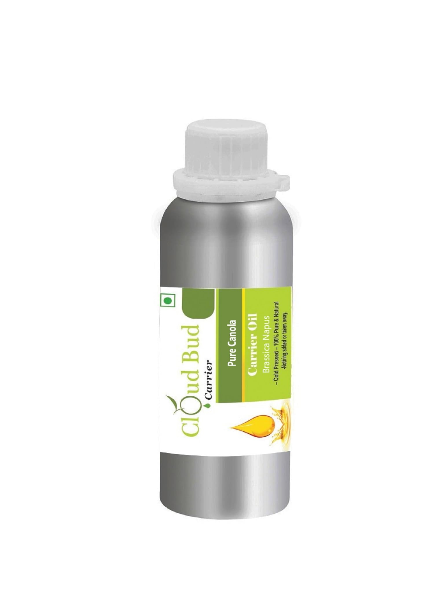 Cloud Bud Pure Canola Carrier Oil 300ml 10oz Brassica Napus 100% Pure and Natural Cold Pressed