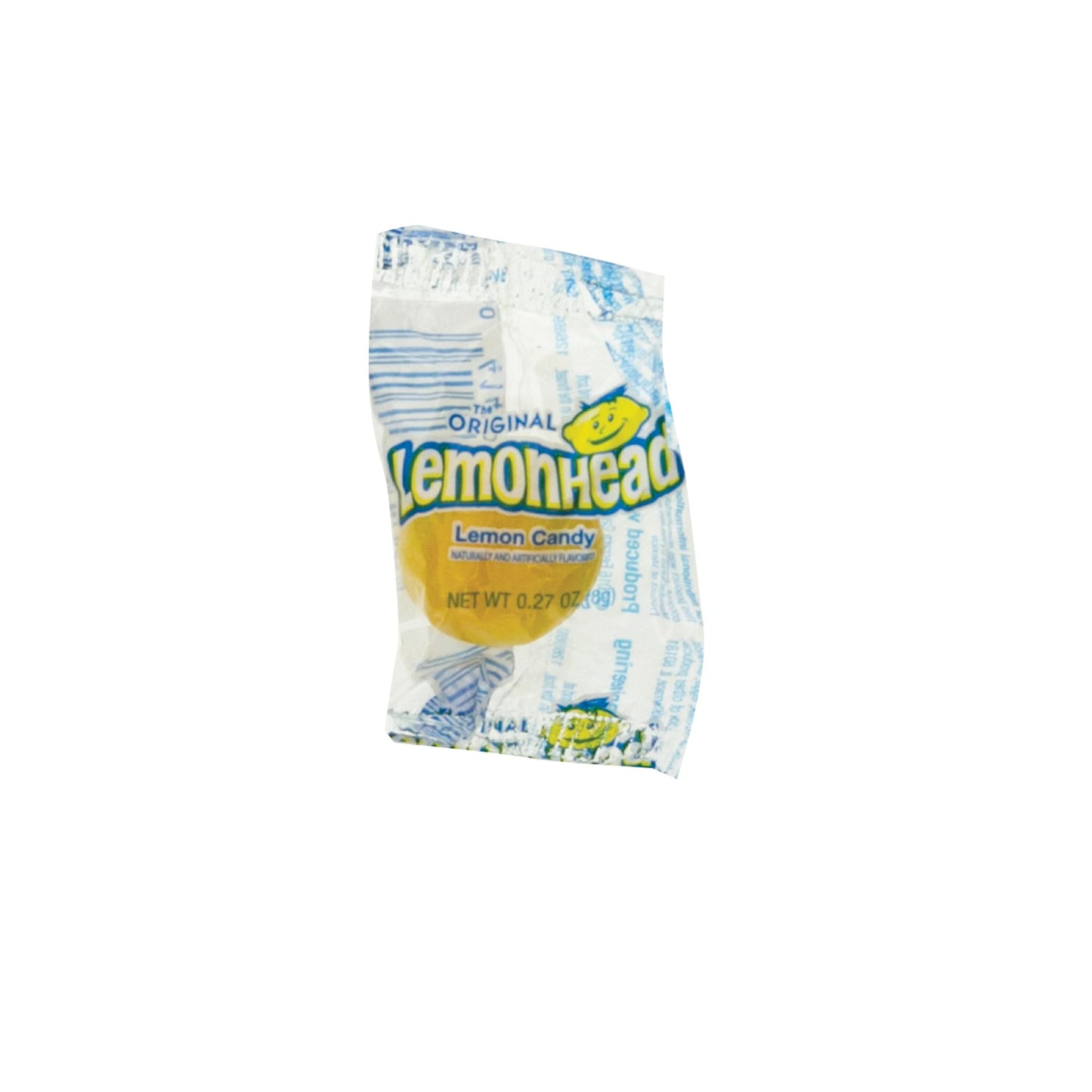 LEMONHEAD Lemonheads Candy Bulk Pack | 180 Individually Wrapped Hard Candies | Fat Free, Gluten Free, Yellow