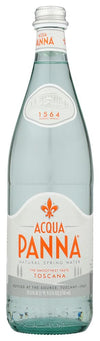 Acqua Panna Still Natural Spring Water in a Glass Bottle of 750ml/25.36 Fl.oz -Case of 15