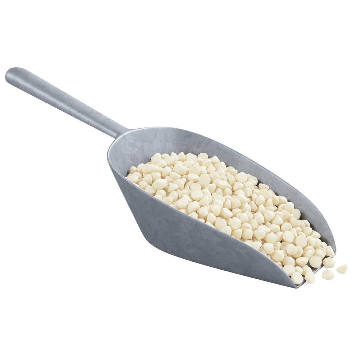 White Chocolate Chips by Cambie | 1 000 Count White Chips | Bake Stable and Chef Quality | Packaged Fresh in a Resealable Pouch (2 lb)