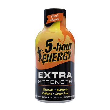 5-Hour Energy Extra Strength Sugar Free Energy Shot 1.93 Oz. Peach Mango