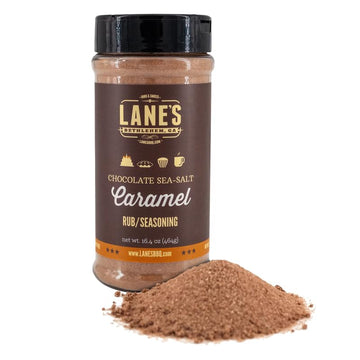 Lane'S Chocolate Sea-Salt Caramel Seasoning, All-Natural Sea Salt Caramel Chocolate Seasoning For Cake, Hot Beverages & Popcorn