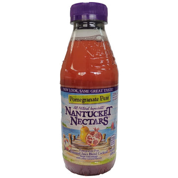 Nantucket Nectars - Pomegranate Pear Juice Drink - 15.9 oz (12 Plastic Bottles)