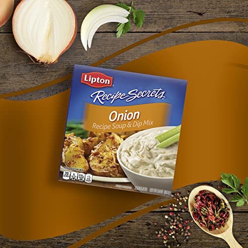 Recipe Secrets Lipton Recipe Soup and Dip Mix For a Delicious Meal Onion Great With Your Favorite Recipes, Dip or Soup Mix 2 oz