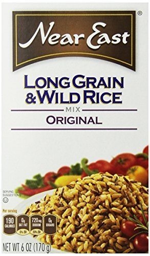 Near East Long grain & Wild Rice Pilaf Mix 6 -Ounce Boxes (Pack of 12) ( Value Bulk Multi-pack)