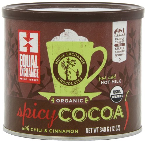 Equal Exchange Organic Spicy Hot Cocoa, 12-Ounce (Pack of 3)