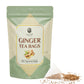 Ginger Tea Bags – 100 Count Pyramid Tea Bags – 100% Pure Dried Ginger Root Tea – Bold & Spicy Herbal Flavor Ginger Tea – By Yogi’S Gift®