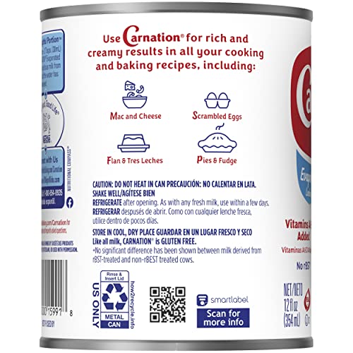Nestle Carnation Lowfat 2% Evaporated Milk, Vitamins A and D Added