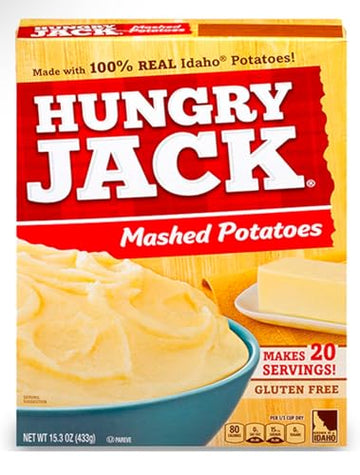 Hungry Jack Potato Hungry Jack Mashed Potatoes, 15.3-Ounce (Pack Of 6)