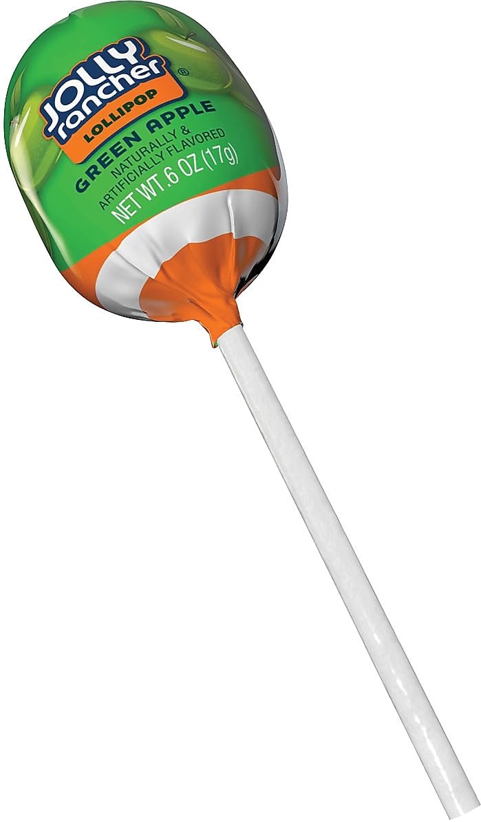 Jolly Rancher Lollipops In Assorted Flavors, 50/Bx (209-00051)