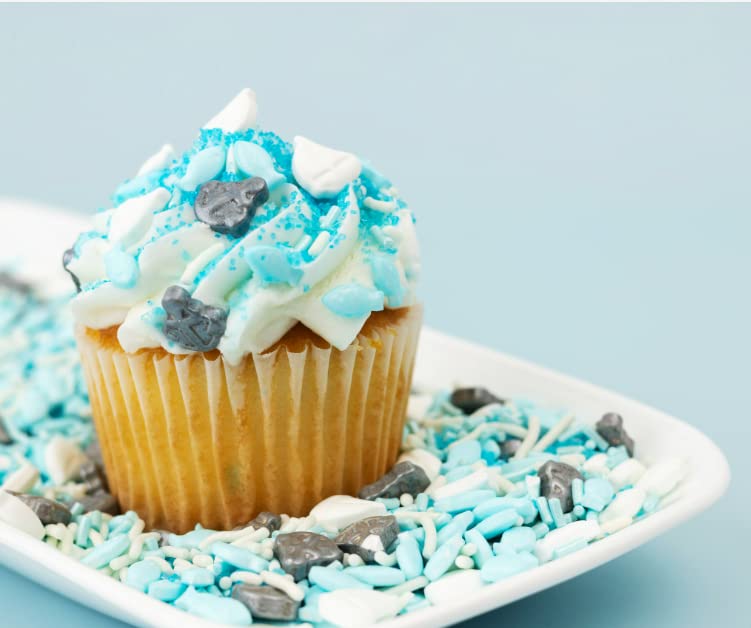 Sweetshop, Sprinkle mix - 10 ounce, Ocean Potion, Edible Sprinkles, fancy sprinkles for Baking and Decorating, use on Cupcakes,