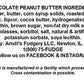 Home Made Chocolate Peanut Butter Fudge - 1.5 Lb Box