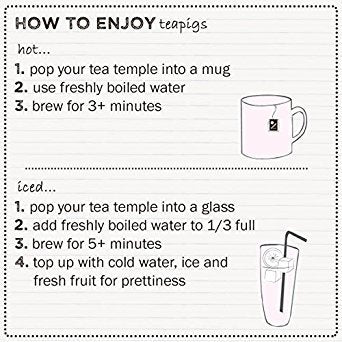 teapigs Peppermint Leaves Tea Bags, Caffeine-Free, Natural Ingredients, 50 Count, Model 81562