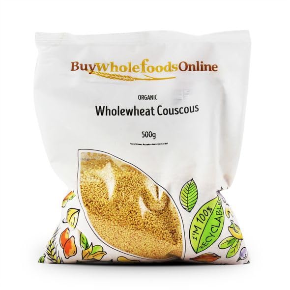 Buy Whole Foods Organic Couscous Wholewheat (500g)