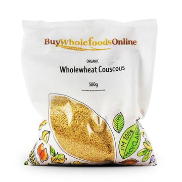 Buy Whole Foods Organic Couscous Wholewheat (500g)