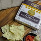 Pride Of India - Salty Black Bean Namkeen Papadum Lentil Crisp - Pack of 6 - 10 count Box (3.53oz - 100gm) - Lentil Chips, Glute
