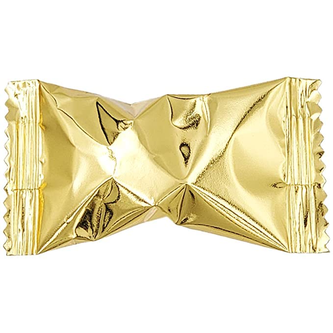 The Dreidel Company Gold Buttermints - Mint Candies, Fat-Free, 275 Count, Individually Wrapped