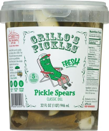 Pickles Classic Dill Pickle Spears, 32 Fl Oz (32 oz, 4, Count)