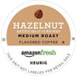 AmazonFresh K-Cups, Hazelnut Flavored Medium Roast, 80 Count, Compatible with Keurig Brewer