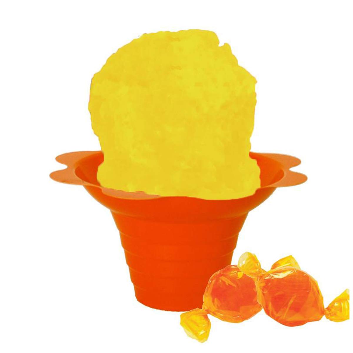 Hypothermias Butterscotch Ready To Use Gallon (128 Fl. Oz) Hawaiian Snow Cone Flavors Syrup - Shaved Ice, 100% Pure Cane Sugar