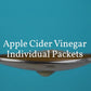 Single-Serve Apple Cider Vinegar Packets with the Mother – 25 Pack, 1 Tbsp Each