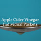 Crait Apple Cider Vinegar Packets – 75 Individual 0.5 Fl Oz Packets with the Mother for Morning Drinks