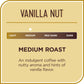 Don Franciscos Ground Flavored Coffee, Premium Vanilla Nut, 100% Arabica Beans, 12 oz Can, Neutral Color