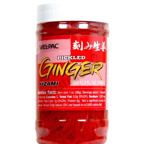 Wel-Pac Kizami Shoga Pickled Ginger, 11.50 Fz