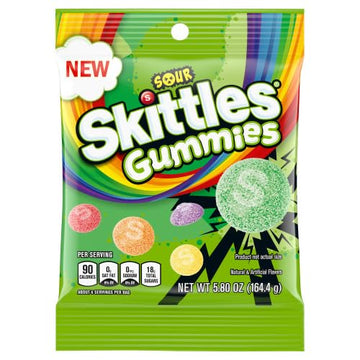Skittles Gummies Variety Pack (Sour, Original, & Wild Berry) (Pack Of 12) Variety Pack