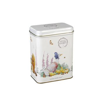 New English Teas Peter Rabbit Tea Tin With 40 Earl Grey Teabags, Jemima Puddle-Duck, Beatrix Potter