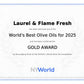 Laurel & Flame Fresh - Extra Virgin Olive Oil - ''Best Greek Olive Oil'' Award - Cold Pressed - Polyphenol Rich (1,212 Mg/Kg) -