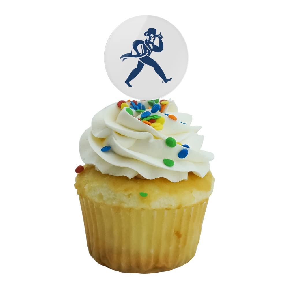 Washburn University Secondary Logo Cupcake Picks Toppers Decoration Set Of 6