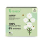 Teabox Organic Jasmine Green Tea 25 Teabags | Sourced From Madurai | Made With 100% Whole Leaf, Natural Jasmine Flowers & Natura