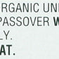 Manischewitz Matzo Organic