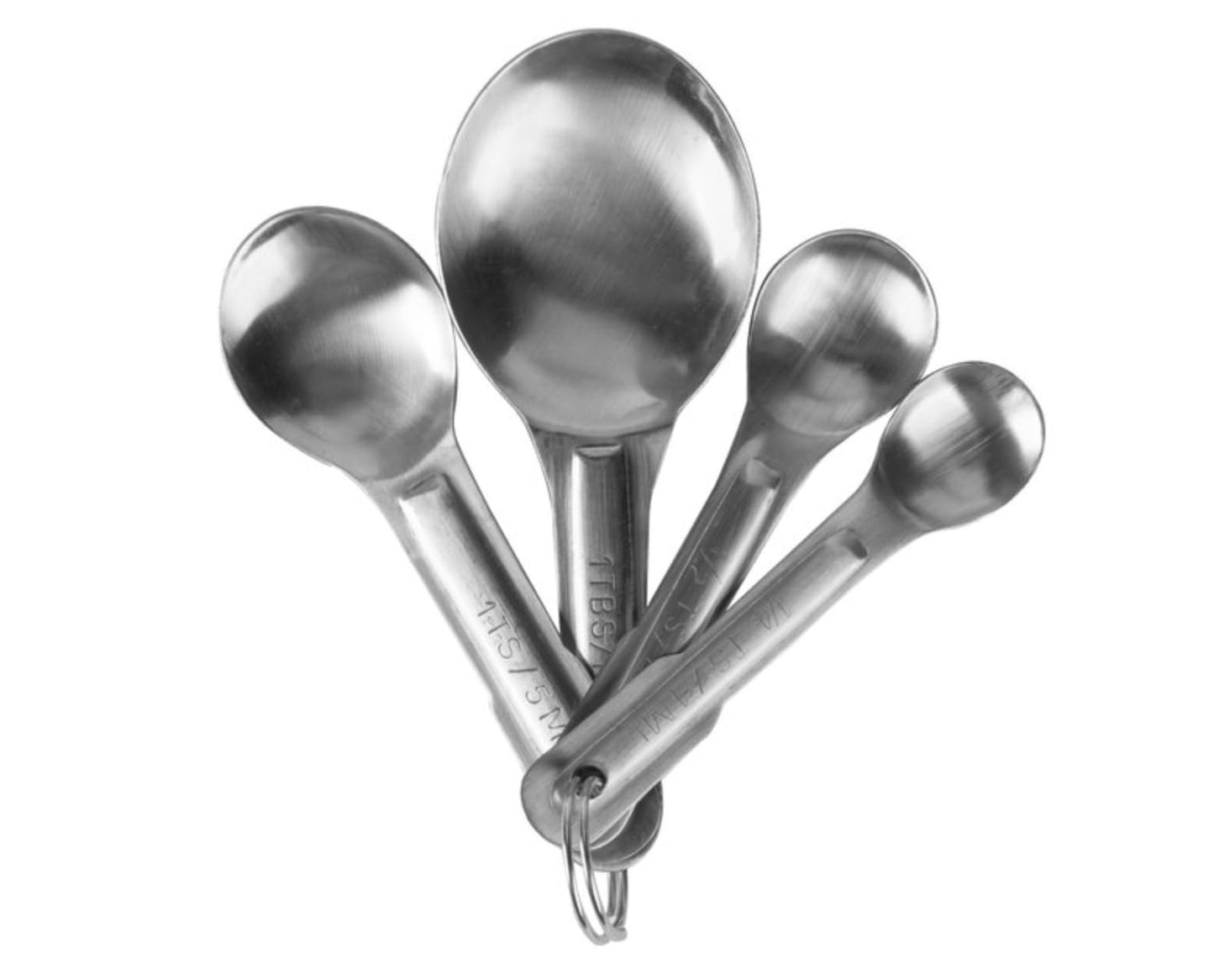 LuxProdX Stevia and Monk Fruit Sweetener with Erythritol, 9.8 Ounce (Pack of 2) + 4-Piece Stainless Steel Measuring Spoon Set