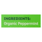 Equal Exchange Organic Peppermint Tea, Caffeine Free, 20 Count (Pack of 3), Model 13310