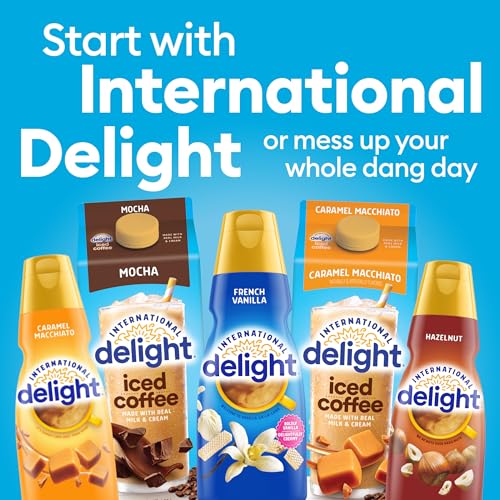 International Delight Iced Coffee, Caramel Macchiato Liquid, 64 oz.
