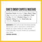 Dukes Smoky Chipotle Mustard  9.5 Ounce (Pack of 1)