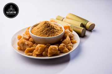 Naturevibe Botanicals Jaggery Powder, 5lbs | Pure and Raw Jaggery | Can be used as a Sweetener | Bulk Bag 80 Ounces