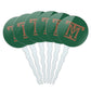 GRAPHICS & MORE Montana Tech of The University of Montana Primary Logo Cupcake Picks Toppers Decoration Set of 6