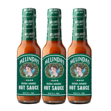 Melindas Original Habanero Hot Sauce - Made with Habanero Peppers, Carrots, Onion, Vinegar & Garlic - Keto, Vegan, Gluten Free H