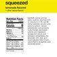 vitaminwater zero Squeezed, 16.9 fl oz, 6 Pack