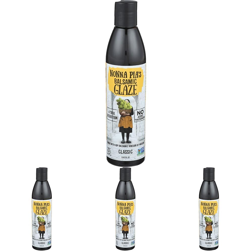 Nonna Pias Nonna Pia S Classic Balsamic Glaze, Classic, 1 Count (Pack of 4)